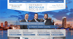 Desktop Screenshot of dbsmiami.com